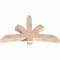 Ekena Millwork Davenport Smooth Timber Gable Bracket, Douglas Fir, 60"W x 38"H x 5 1/2"D x 5 1/2"F, 15/12 Pitch GBW060X38X0606DAV00SDF - alternate 5
